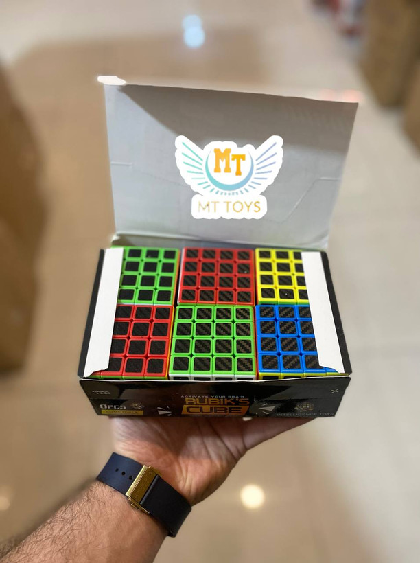 روبیک CUBE 4*4 خارجی جعبه ای 6 عددی آیتم:008/4