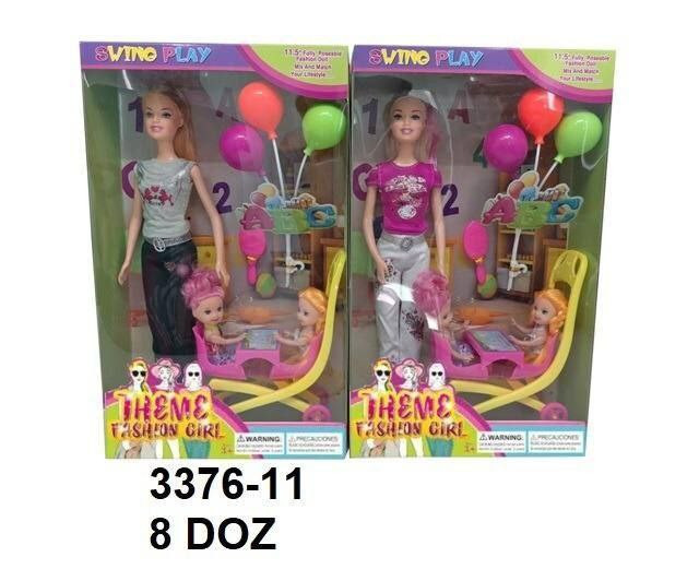 باربی بادکنک دار خارجی آیتم 3376/11