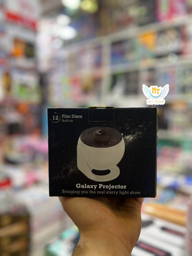چراغ خواب فضایی دیسک خور حرفه ایی آیتم:DQY12 13 طرح مختلف 12 دیسک کابل USB دستمال مخصوص لنز قابلیت چرخش دستی