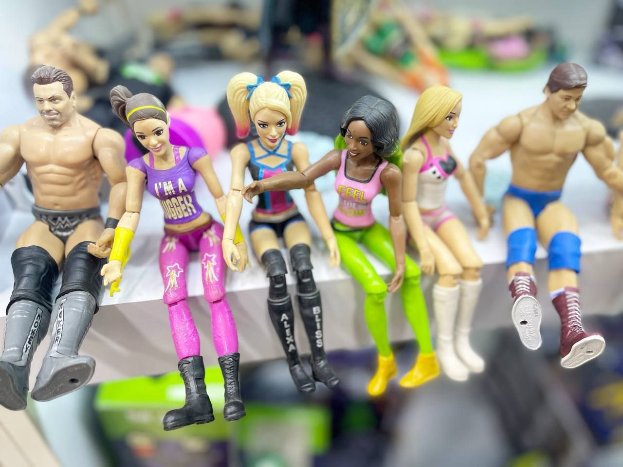 فیگور ۲۵ عددی کشتی گیر متل كد: MATTEL01