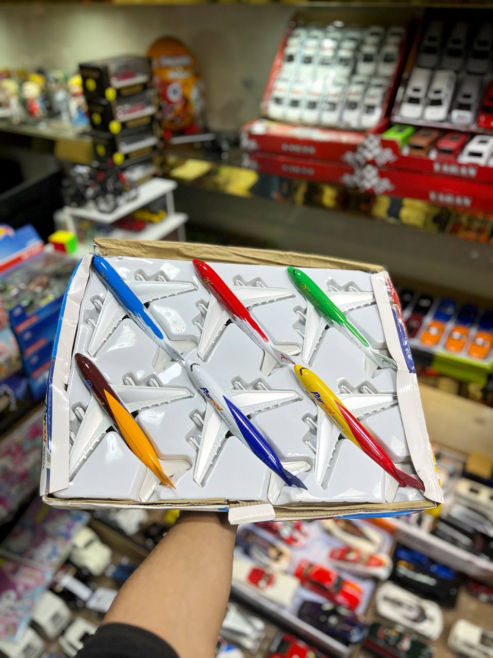 هواپیما مسافربری عقبکش و فلزی کد کالا 805