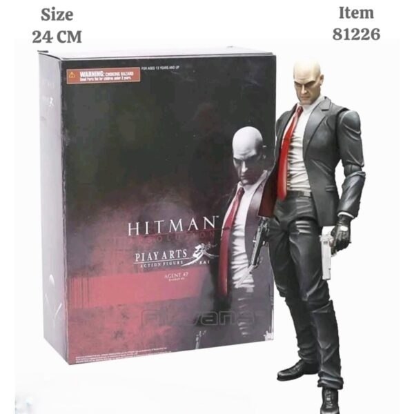 شخصیت مامور ۴۷ ۲۴ سانتی ، تک جعبه  برند PLAY ARTS