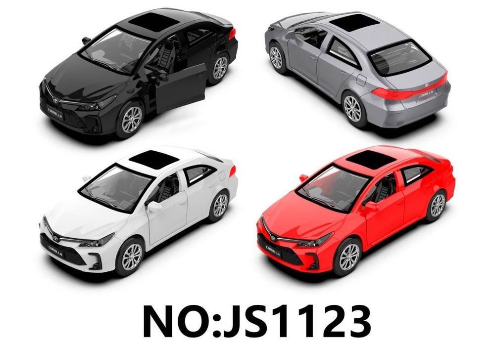 تویوتا کرولا  موزیکال و چراغدار فلزی و عقبکش کدکالا 1123js
