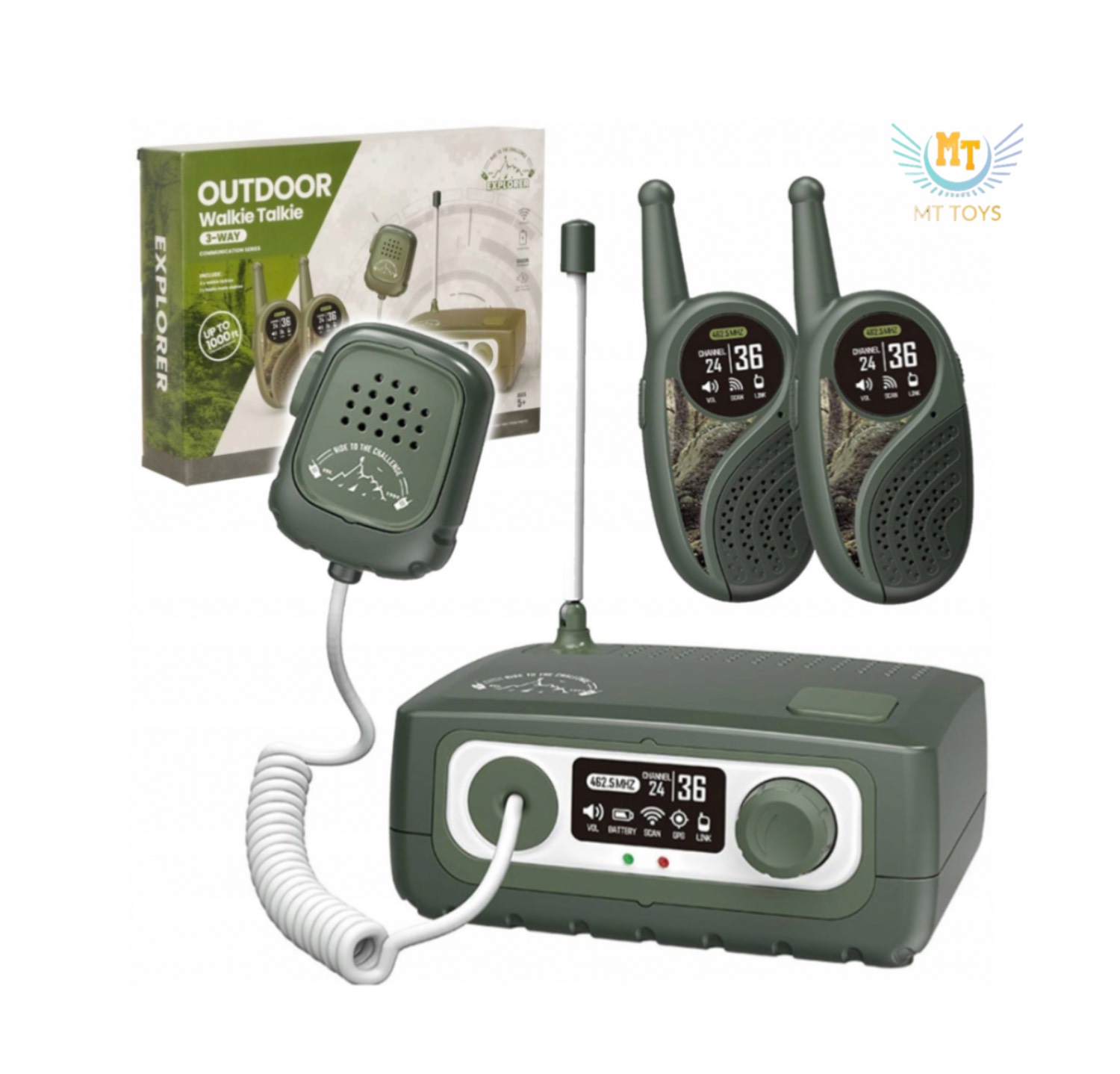 بیسیم مرکزی خارجی  آیتم:ZR302B