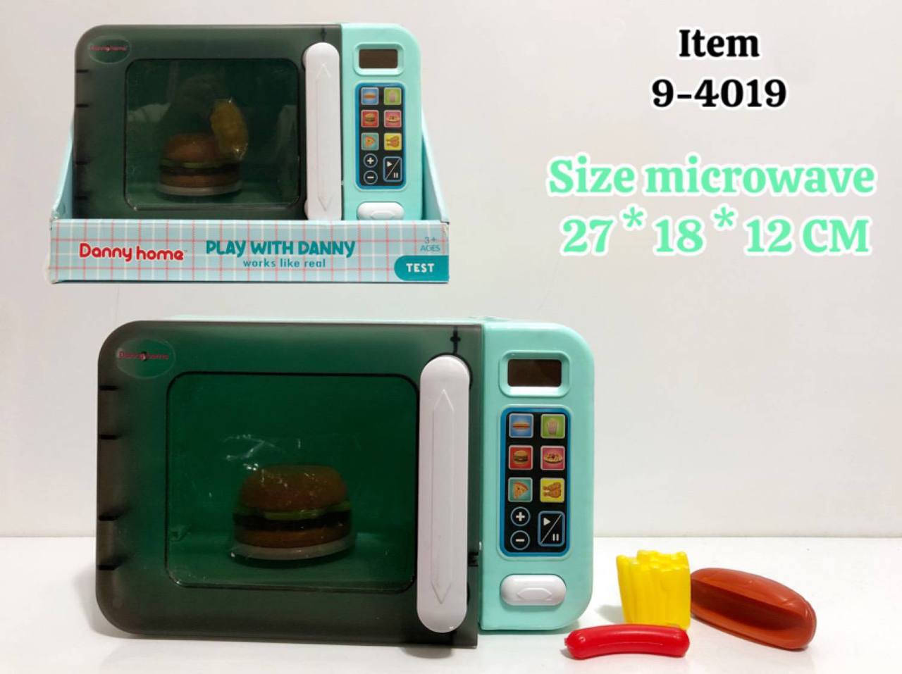ماکروفر باطری خور با عملکرد واقعی  برند معتبر دنی هوم Danny home آیتم 4019-9