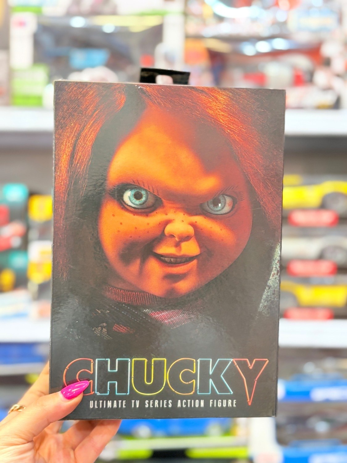 اکشن فیگور چاکی نکا با اکسسوری اضافه، فیگور شخصیت Chucky مناسب کلکسیون و دکور
